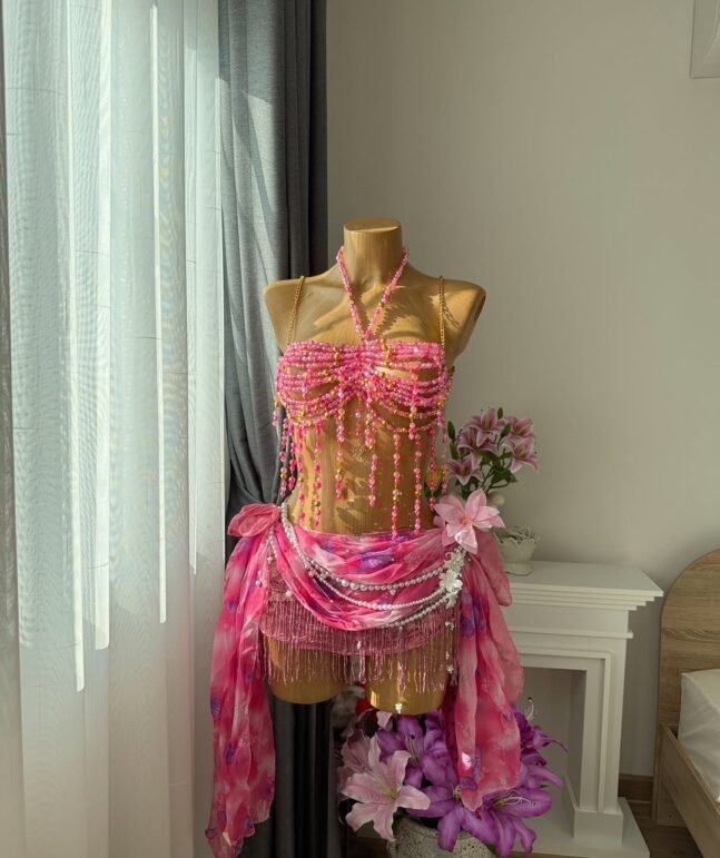 Conjunto Rosa Encantado