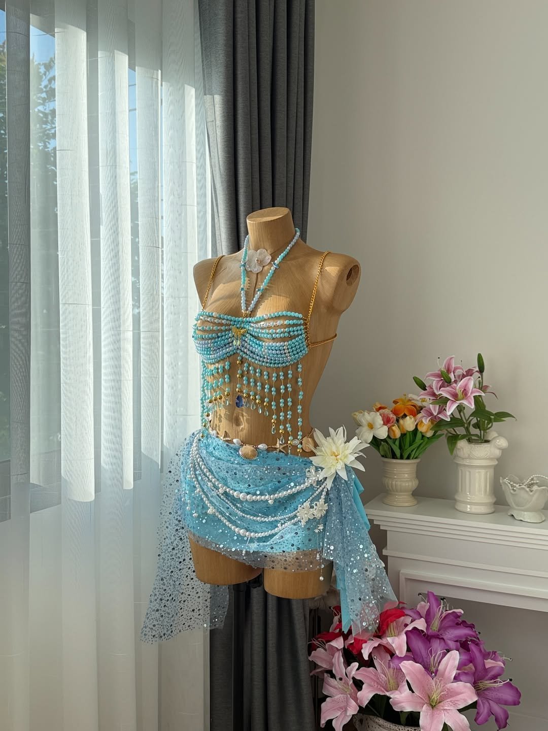 Conjunto Azul Safira Celestial - Imagem 2