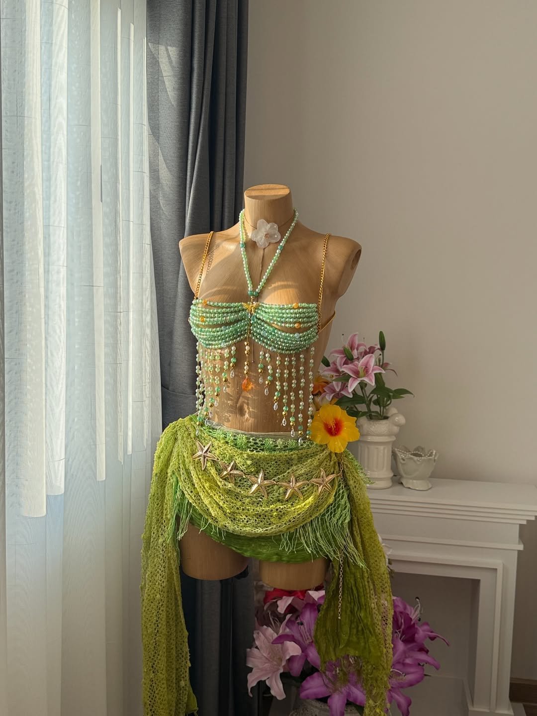 Conjunto Sereia Encantada Verde Mar - Imagem 2