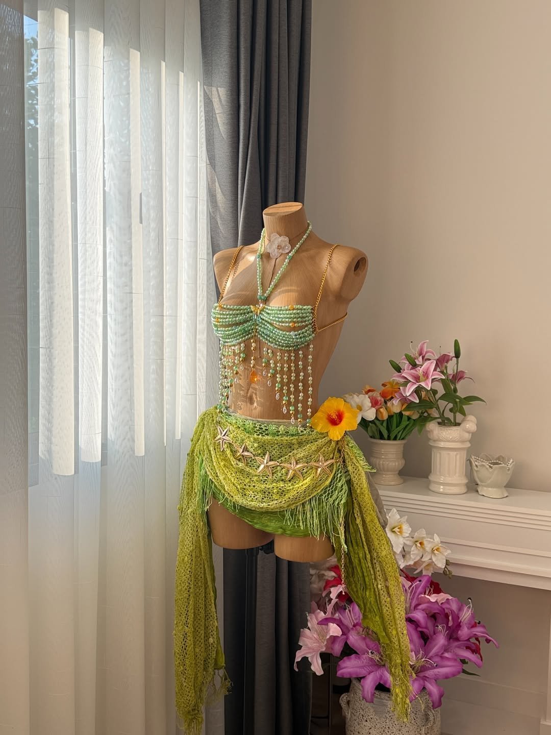 Conjunto Sereia Encantada Verde Mar - Imagem 5