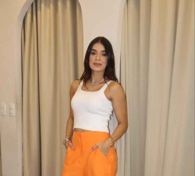 Regata de Tricô Joana Branca