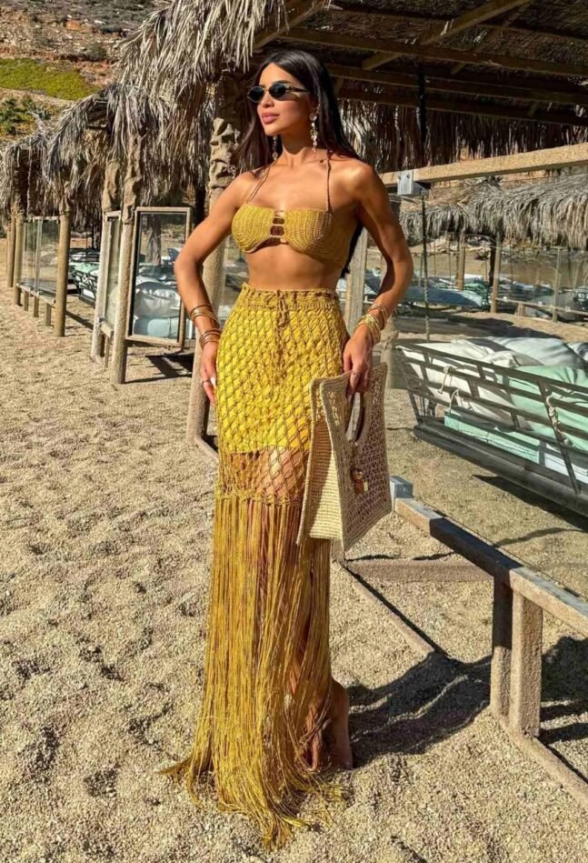 Conjunto Ibiza Dourado